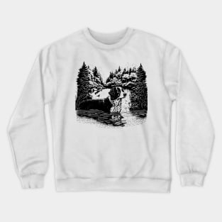 Dog Watercolor Crewneck Sweatshirt